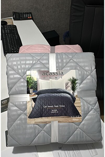 Acassia Home Çok Amaçlı Yatak Örtüsü (Pike Tk.)Tek Kişilik