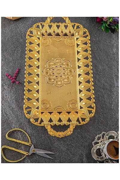 ARAS Διακοσμητικό ένθετο αρραβώνων με δαντέλα σε κομψό χρυσό χρώμα