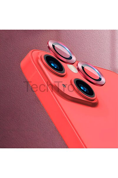 TechTrove واقي عدسة الكاميرا لهاتف Apple iPhone 13، خالي من بصمات الأصابع، جو...