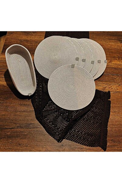 shop supla amerika servis takımı 6 lı ve 1 sepet toplam 7 ürün şık tasarım ev...