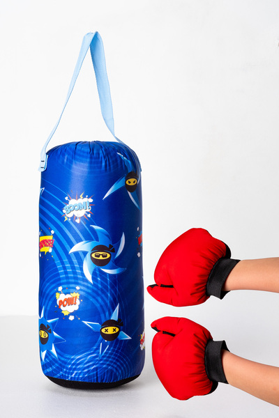 kyspor Çocuklar İçin Eğlenceli Boks Seti + Sürpriz Puzzle Hediye!