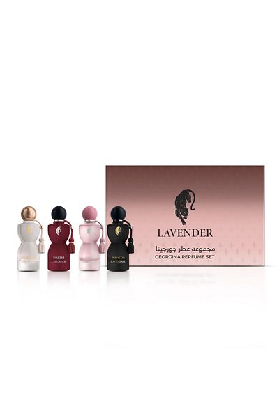 LAVENDERS Beautiful Georgina Lavender Dream Sense Tobacco Perfume Set 4*75 ml