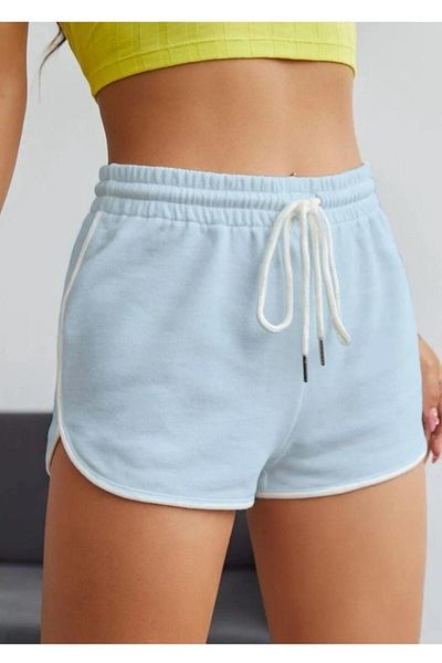 woonkey PANTALONI MINI DETALIAȚI NEGRI DE FEMEI NOUL SEZON