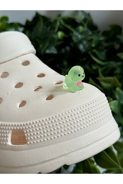 Crocs Karanlıkta Parlayan Köpek Terlik Süsü/Köpekli Terlik Charm/Jibbitz
