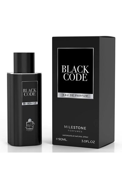 Milestone Apa de Parfum Milestone Black Code (Pour Homme) 90ML EDP