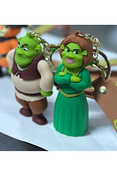 Palas Motor SHREK PRENSES FİONA ÇİFT ANAHTARLIĞI (EN BÜYÜK BOY - SİLİKON - KA...