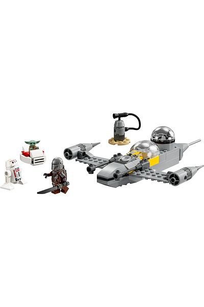 LEGO ®   Star Wars ™   Mando and Grogu's N-1 Starfighter ™ 75410 - 4+ Toy Construction Set (92 Pr)