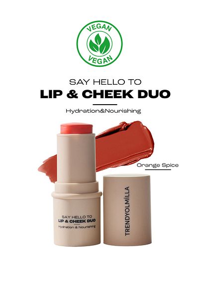 Trendyolmilla Beauty Natürlich aussehende Lippen- und Wangenfarbe Lip and Cheek Orange Spice TKZAW25LK00001