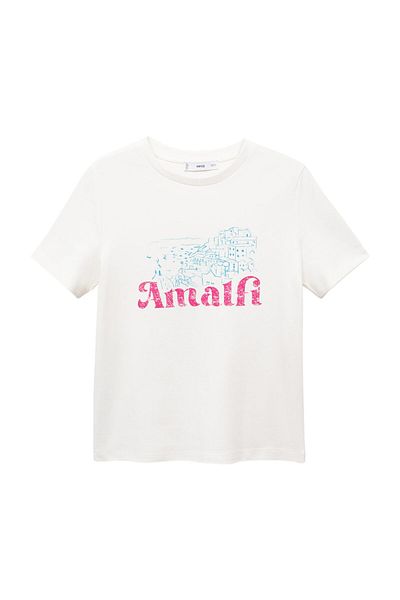 MANGO Woman Női és lányok felnőtt póló