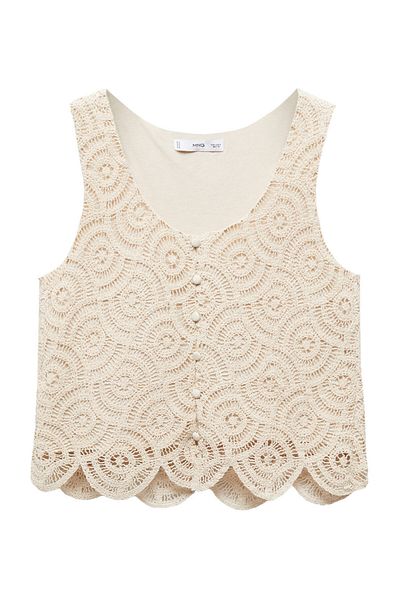 MANGO Adult Women/Girls Blouse