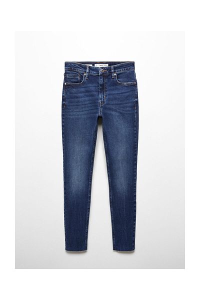 MANGO Woman Skinny cropped jeans