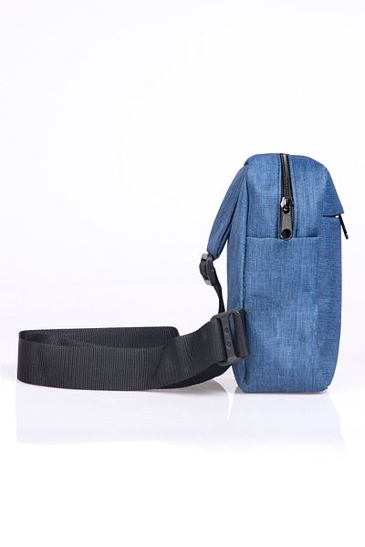 Tudors Geantă de umăr reglabilă unisex bleumarin - curea încrucișată