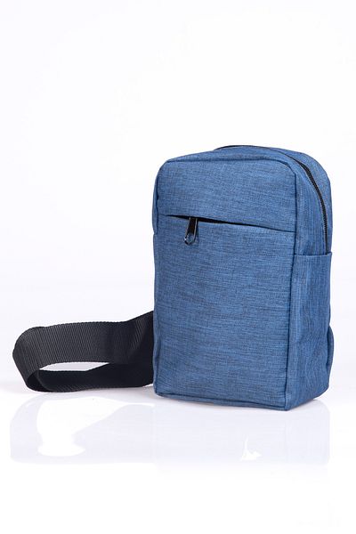 Tudors Geantă de umăr reglabilă unisex bleumarin - curea încrucișată