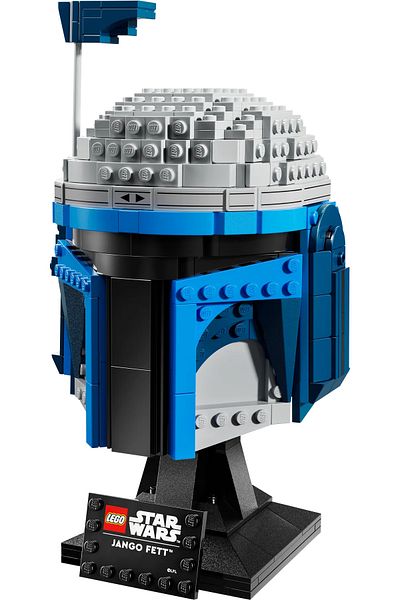 LEGO ®   Star Wars ™   Jango Fett ™   Helmet 75408 - 18+ Creative Model Building Kit (616 Pieces)