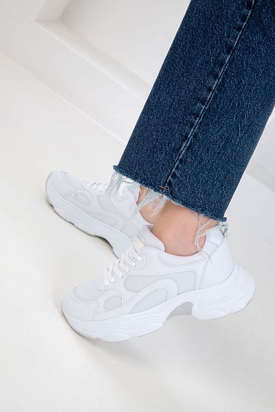 SOHO Weißer Damen-Sneaker 20566