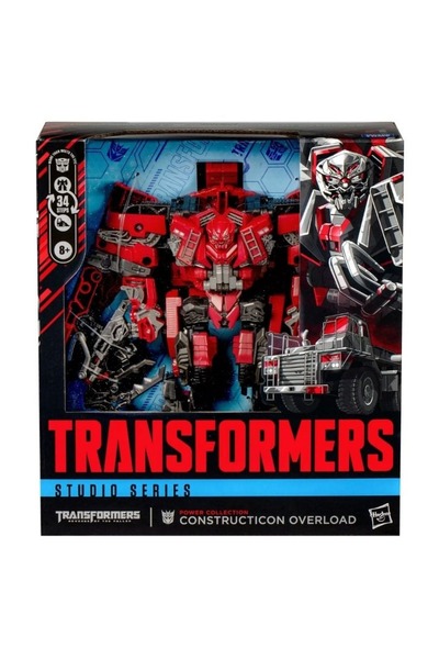 Hasbro Transformers Studio Series Leader Class Constructicon Overload Aksiyon Figürü