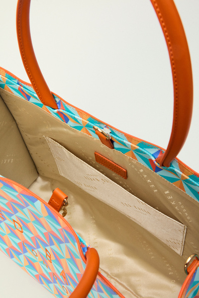 Ted Baker Oblique Monogram bevásárlótáska