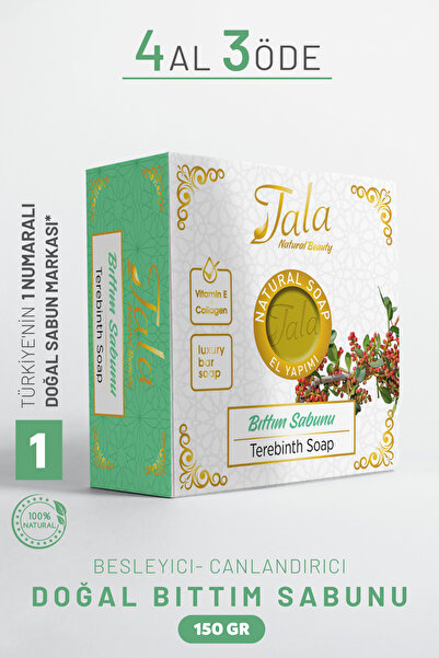 Tala Bıttım Sabunu Doğal Bitkisel Arındırıcı ve Geleneksel Bakım Sabunu 150 Gr