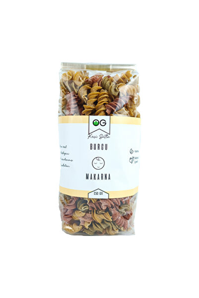 OG natural Keçi Sütlü Sebzeli Burgu Makarna 8ay 250gr