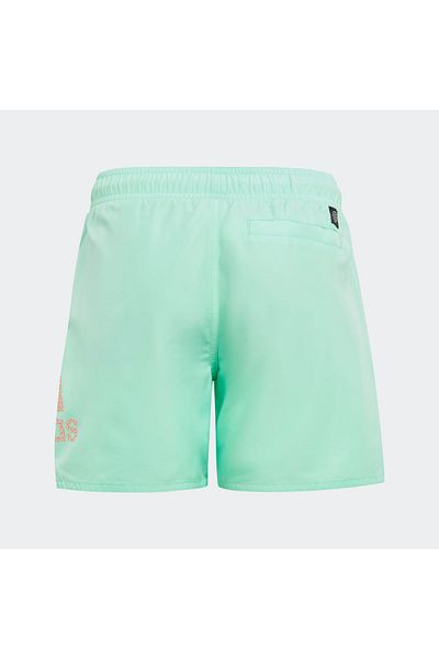 adidas Logo Clx Kids Green Swimsuit Shorts (Ic7697)