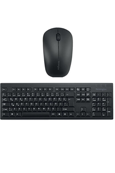 KENSINGTON EQ KM150 Kablosuz Klavye ve Mouse Set Siyah