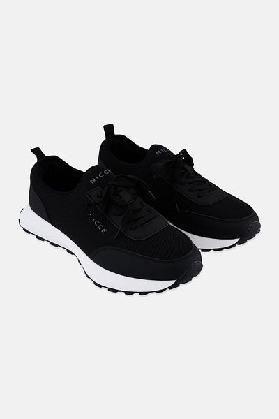 Nicce Men Tirana Training Lace Up Sport Shoes, Black