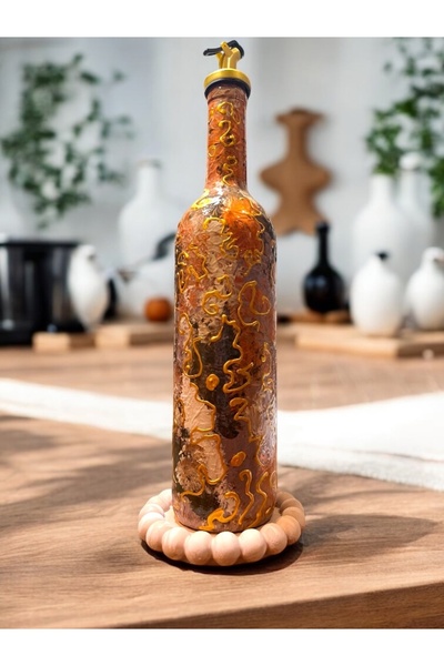 Mes Reves Handmade Gold Leaf Oil Pot Design Stylish Kitchens and Tables with ...