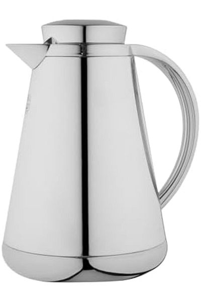 ALSAIF Coffee And Tea Vaccum Flask In Chrome / Leak-proof And Keeps Drinks Hot 0.5 Liter