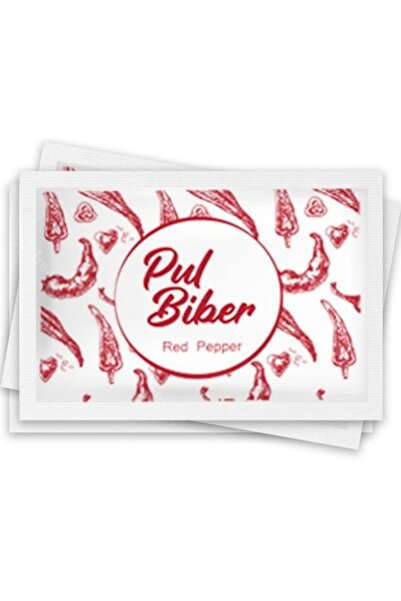 Balkan Tek Kullanımlık Kullan-at Pul Biber 1000 Adet (SET BAHARATI) Pulbiber