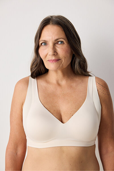 Penti Stárnoucí obrysová Ecru podprsenka