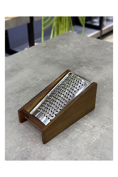 AROW Luxury Acacia Garlic Grater