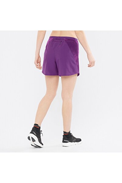 Salomon CROSS 5" Kadın Koşu Şortu Sparkling Grape LC1891100