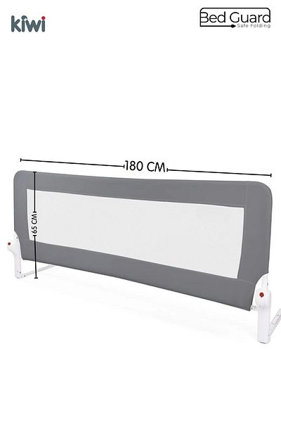 Kiwi Bedguard Children's Bed Protector Barrier, Bed Guardrail 180 cm