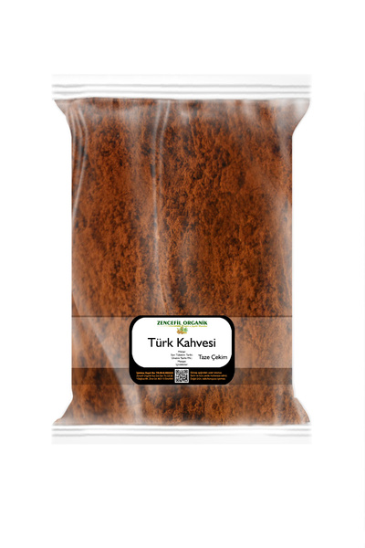 Zencefil Organik 500 gr.Turkish Coffee - Special Core and Fresh Shot