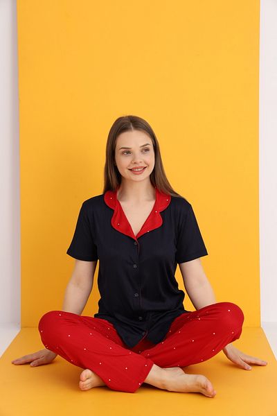 ELİTOL Pegasus Buttoned Pajama Set