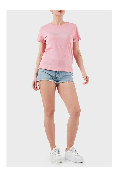 Guess Narcıso Cn T-Shirt Women's Pink T-Shirt V5Gı10K9Rm1-Pspk