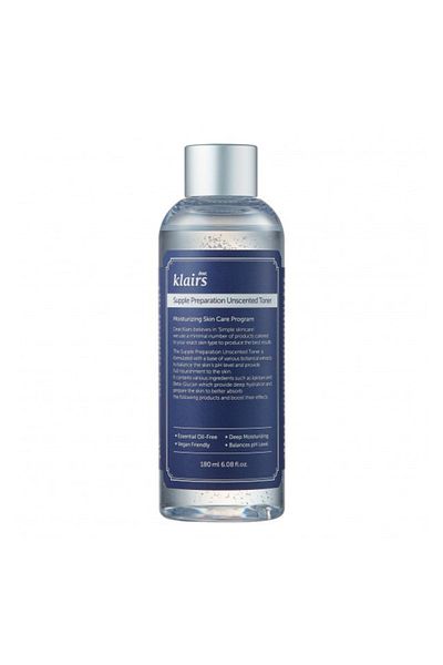 Dear Klairs تونر دير كلايرز سابل بريبريشن غير معطر - 180 مل