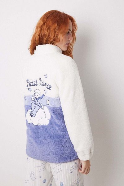 Women'secret Short faux shearling robe "The Little Prince"