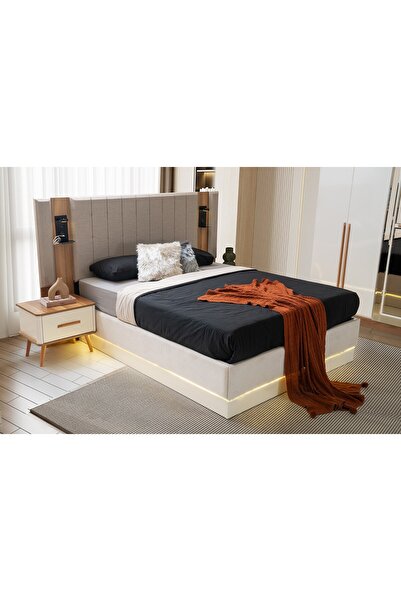AYDINEV ANTİK MDF BAZALI KARYOLA VE BAŞUCU