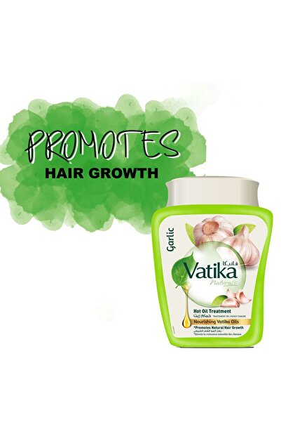 Vatika Naturals Hammam Zaith Hot Oil Treatment Natural Extracts Of Garlic Promotes Natural Hair Grow
