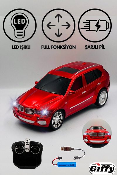 giffy Oyuncak Uzaktan Kumandalı Full Fonksiyon Bmw Model 27 Mhz Gerçekçi Tasa...