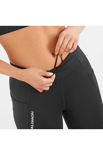 Salomon CROSS RUN Kadın Şort Tayt Black LC2039300