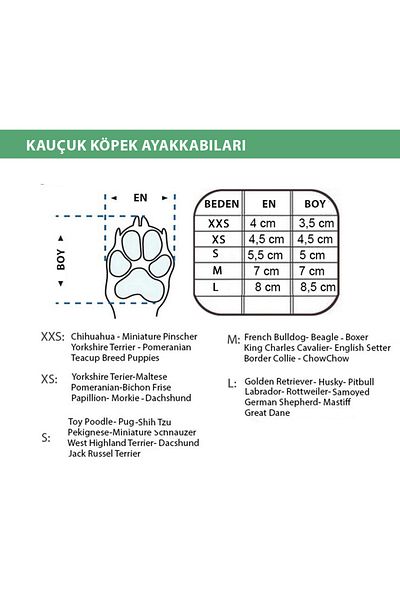 Alphadog Design أحذية Walkies Dog Shoes الجرموق