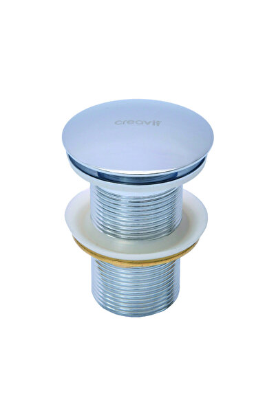 Creavit Lavabo Sifon Başlığı Pop-up Taşmasız