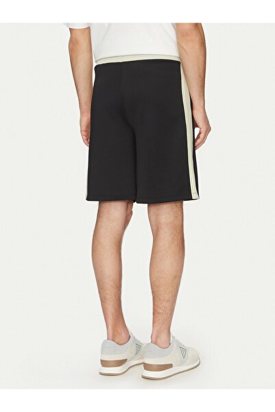 Guess Ανδρικό μαύρο σορτς CASTORE SHORT Z5GD08KCRU2-JBLK