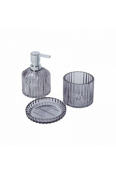 Karaca Set de baie Line Salmon 3 piese