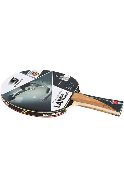SUNFLEX Unisex Racket - Colorful Sunflex Tt Bat Lam Siu Hang Table Tennis Racket 10379
