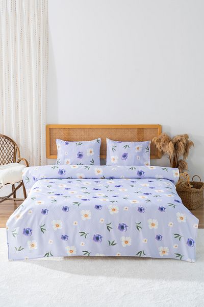 Riva Wild Flowers Double Printed Pique 200 X 220 cm