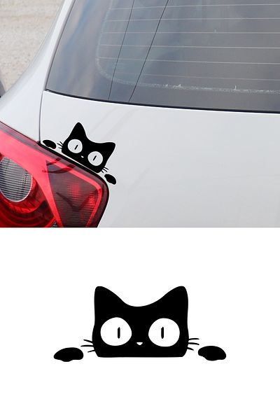 New Jargon Lipirea autocolantului auto pentru pisici