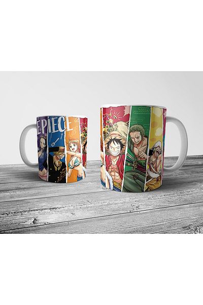 Pixxa One Piece Anime Manga Mug Cup Model 2